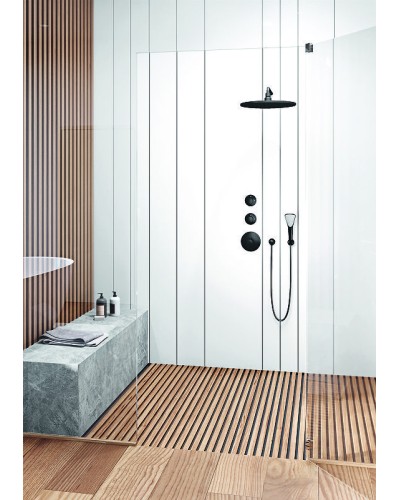 Кронштейн для верхнего душа Kludi A-Qa 6651439-00 Черный матовый