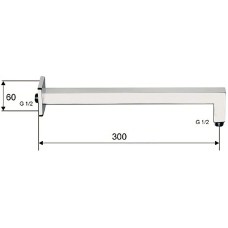 Кронштейн для верхнего душа Remer 348S30 Хром