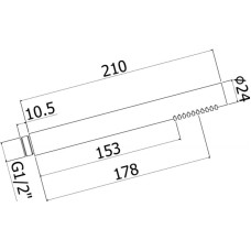 Ручной душ Paffoni Master ZDOC067CR Хром