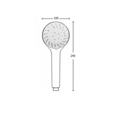 Ручной душ Excellent Ursa ARAC.SH.S3125 Хром