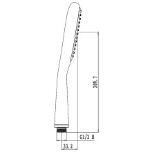Ручной душ Lemark LM0411C Хром