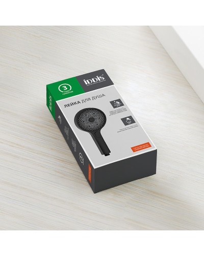 Ручной душ Iddis SpaHome SPA3F0Bi18 Черный