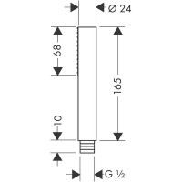 Ручной душ Axor Starck 10531000 Хром
