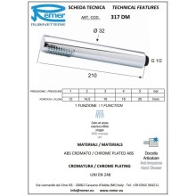 Душевая лейка 32 мм Remer 317DM