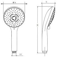 Ручной душ Migliore Grazia 29688 Хром