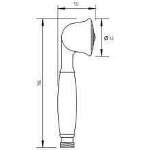 Ручной душ Migliore Ricambi 30880 Хром