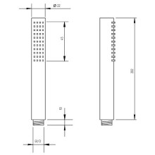 Ручной душ Migliore Round 30888 Хром