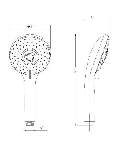 Ручной душ Migliore Ricambi 20021 Хром