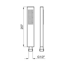 Душевая лейка Noken Cota N158760001