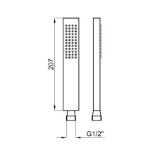 Душевая лейка Noken Cota N111390028