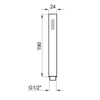 Душевая лейка Noken Minimal N299274701