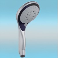 Ручной душ Frap F17 Хром матовый Синий