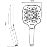 Ручной душ Iddis SpaHome SPA3FSBi18 Черный