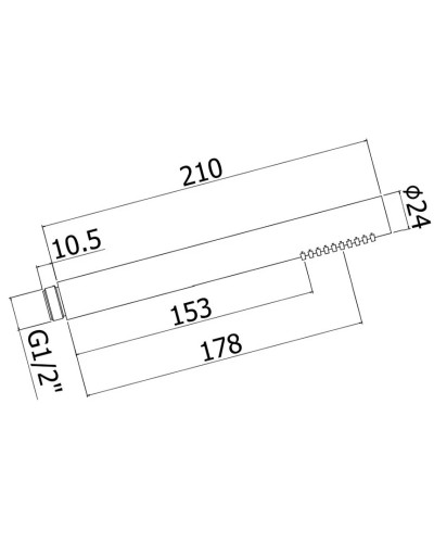 Душевая лейка Paffoni Master ZDOC067BO