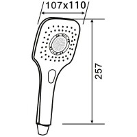 Ручной душ Orange O-Shower OS07 Хром