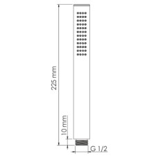 Душевая лейка WasserKRAFT Spree A276