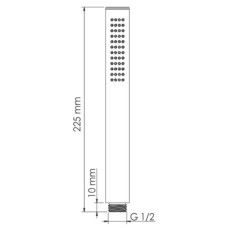 Душевая лейка WasserKRAFT Neckar A281