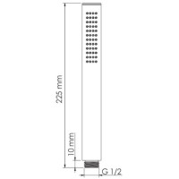 Душевая лейка WasserKRAFT Asphe A291