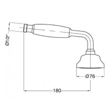 Ручной душ Migliore Ricambi 20017 Бронза