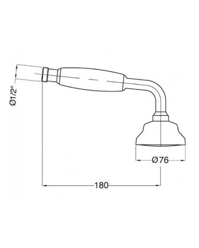 Ручной душ Migliore Ricambi 20017 Бронза