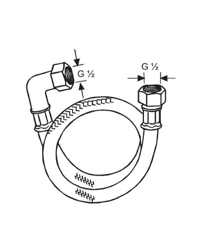 Шланг для высокого давления Kludi Nirosta 6115000-00 Хром