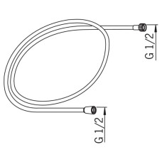 Душевой шланг 200  см Oras 241020