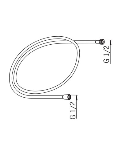 Душевой шланг 150 см Oras 241014