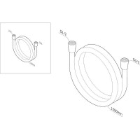 Душевой шланг AM.PM 150 F0415122 Черный
