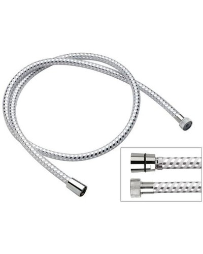 Душевой шланг Remer 332CN200 Хром Белый глянец