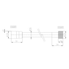 Душевой шланг 150 см Bossini Cromolux A00158C.073.1