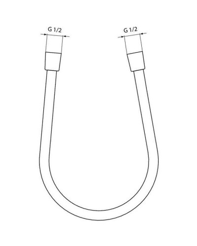 Душевой шланг Ideal Standard Ideal Flex A4109AA Хром