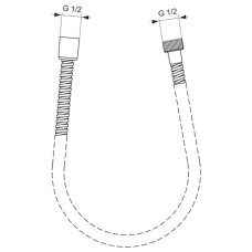 Душевой шланг 150 см Ideal Standard IdealRain A2400AA