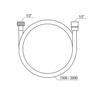 Душевой шланг Ravak SatinFlex 913.00 X07P176 Хром