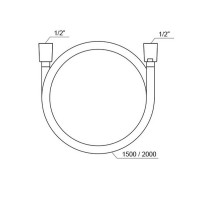 Душевой шланг Ravak SilverShine 914.00 X07P338 Хром