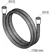 Душевой шланг AM.PM 175 F0400264 Хром