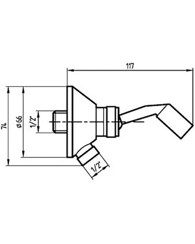Держатель ручного душа Migliore Ricambi 20063 Бронза