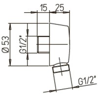 Шланговое подключение Paini 50PZ503P Черный матовый
