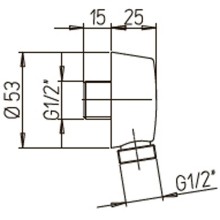 Шланговое подключение Paini 50PZ503P Черный матовый