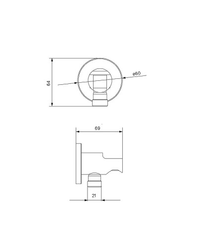 Шланговое подключение Iddis 003BL01i62 Черный