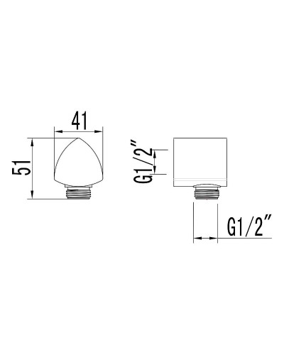 Шланговое подключение Lemark LM3583C Хром