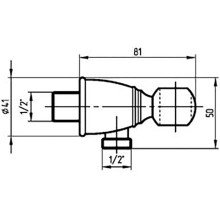 Держатель ручного душа Migliore Ricambi 20064 Бронза