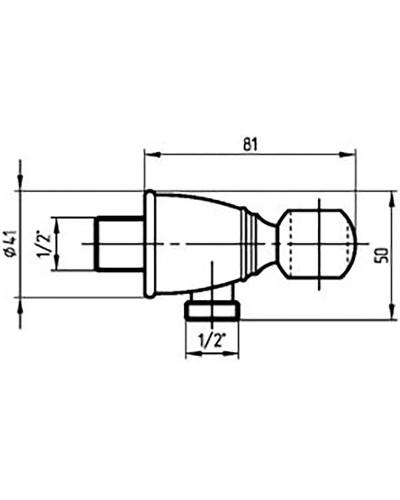 Держатель ручного душа Migliore Ricambi 20064 Бронза