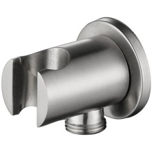 Подключение для душевого шланга с держателем Noken Round Inox N200000143