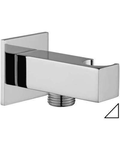 Подключение для душевого шланга с держателем Paffoni ZSUP032BO