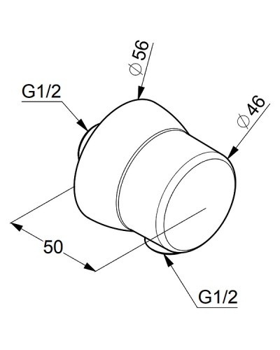 Шланговое подключение Kludi Sirena 6306143-00 Белый