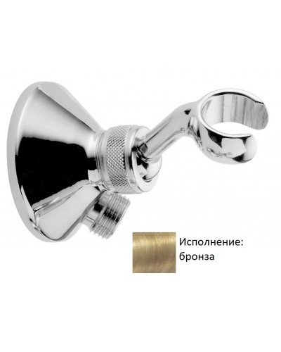 Штуцер с держателем, классический CEZARES CZR-U-AI-C-02 цвет бронза