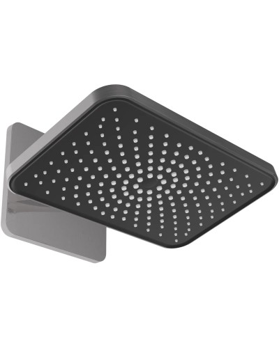 Верхний душ Vincea Inspire VSHD-3I4CGM 320 мм, с кронштейном, вороненая сталь