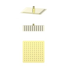 Тропическая лейка для душа WONZON & WOGHAND, Брашированное золото (WW-88DP06-BG)