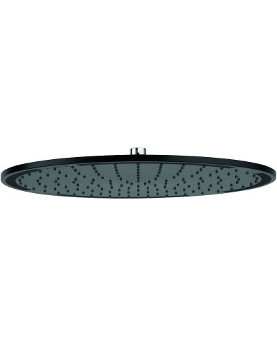 Верхний душ Kludi A-Qa 6434087-00 Черный матовый Хром