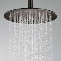 Верхний душ WasserKRAFT Isar A115 Темная бронза